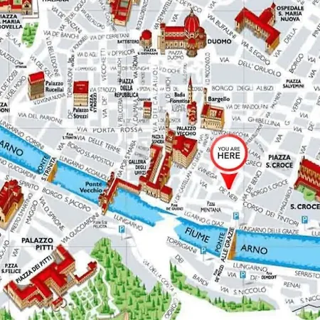Uffizi Gallery In The Heart Of The * Florence